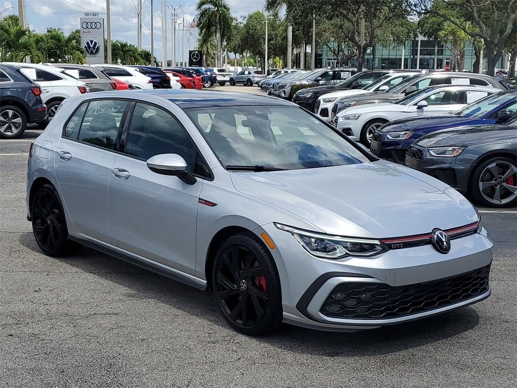 Used 2023 Volkswagen Golf GTI SE with VIN WVW3A7CD0PW203415 for sale in Naples, FL