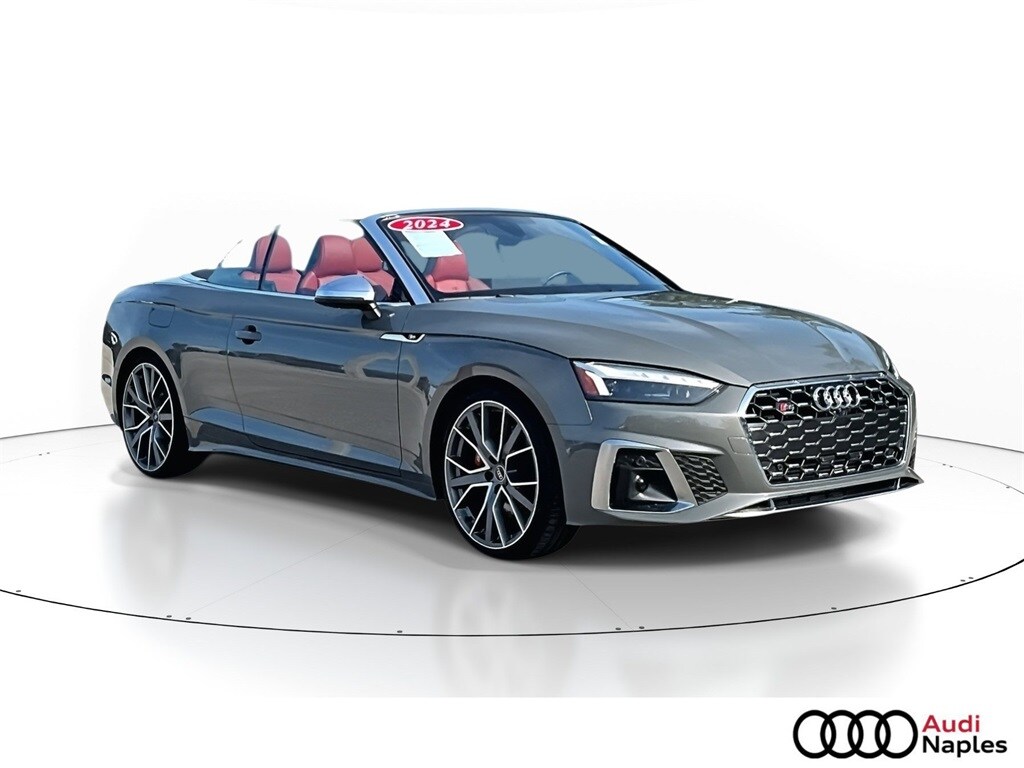 Certified 2024 Audi S5 3.0T Premium Plus Convertible