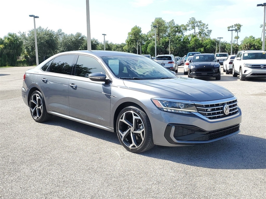 Used 2021 Volkswagen Passat R-Line with VIN 1VWMA7A33MC016596 for sale in Naples, FL