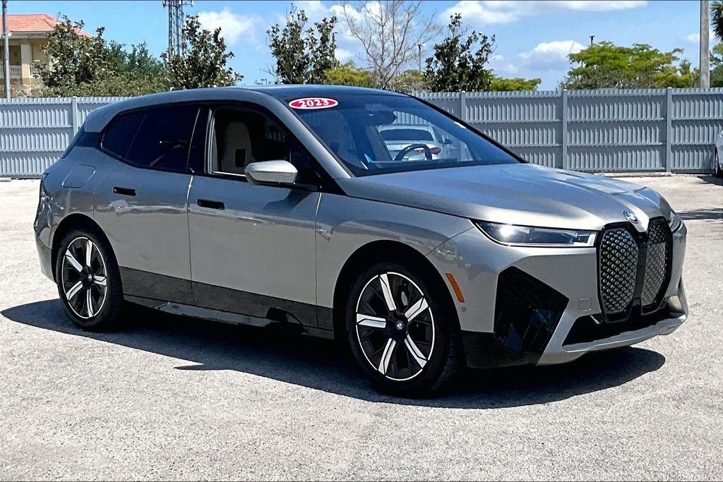 Used 2023 BMW iX Base with VIN WB533CF01PCK28025 for sale in Naples, FL