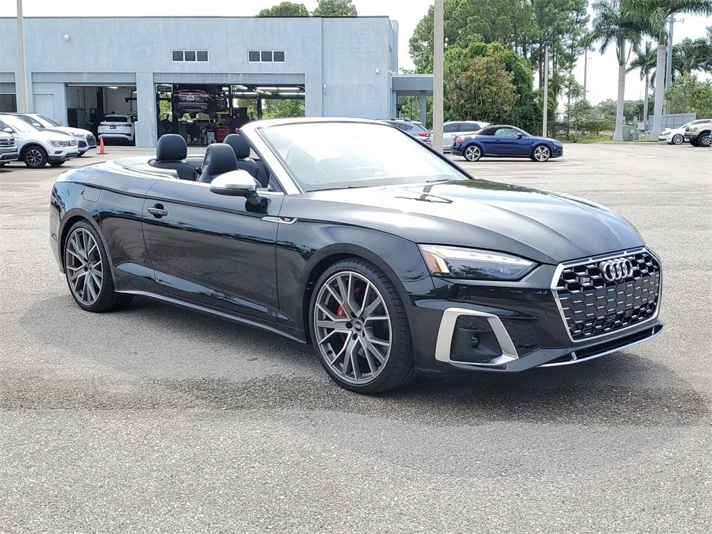 Certified 2021 Audi S5 Cabriolet Premium Plus with VIN WAUW4GF5XMN002337 for sale in Naples, FL