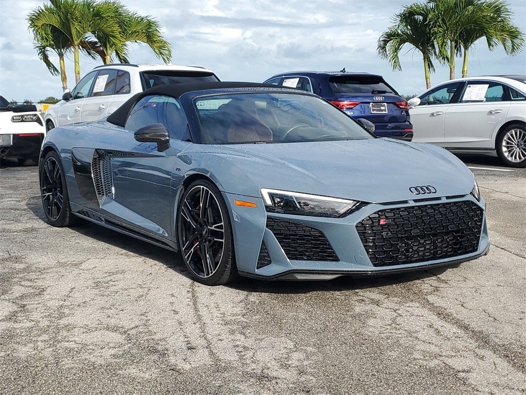 Used 2020 Audi R8 Performance with VIN WUA4BCFX5L7901476 for sale in Naples, FL