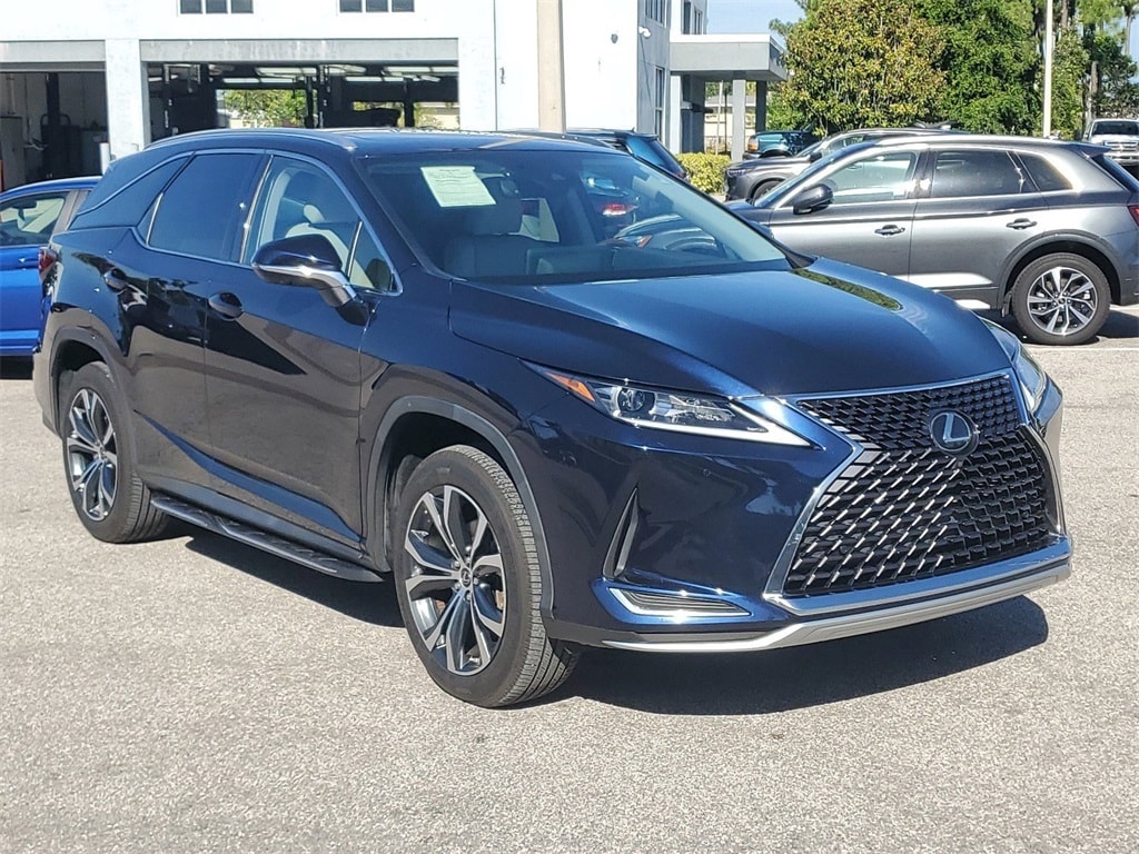 Used 2021 Lexus RX 350 with VIN JTJHZKEA8M2019795 for sale in Naples, FL