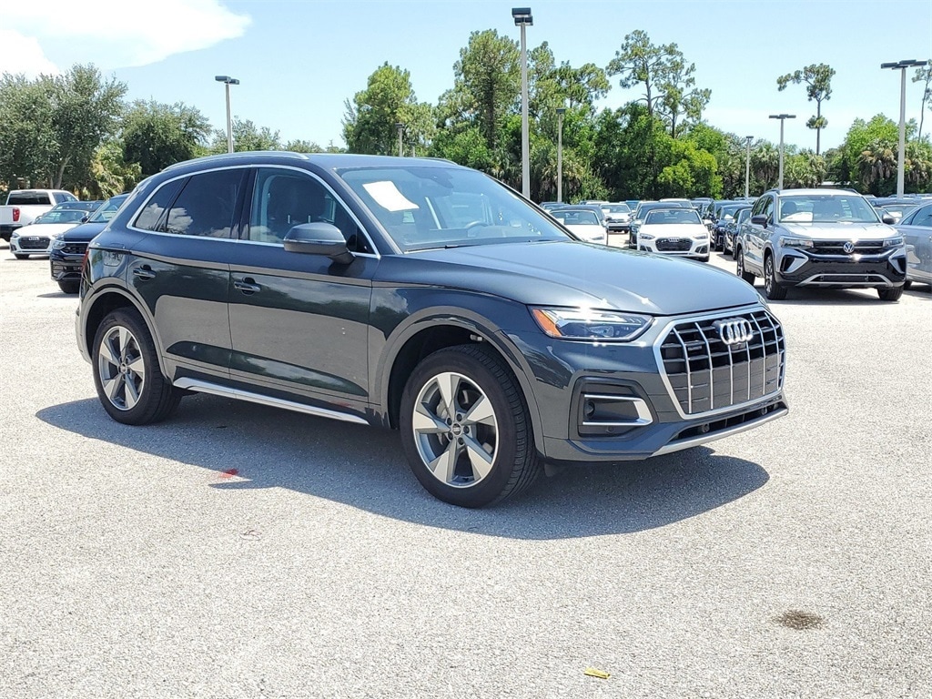 Certified 2024 Audi Q5 Premium Plus with VIN WA1BBAFY8R2022474 for sale in Naples, FL