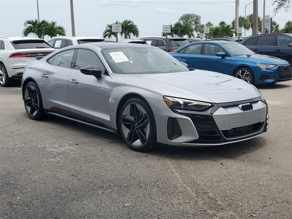 Used 2023 Audi RS e-tron GT Base with VIN WAUBHBFW5P7901095 for sale in Naples, FL