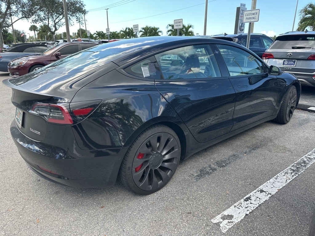 Used 2022 Tesla Model 3 Performance Sedan
