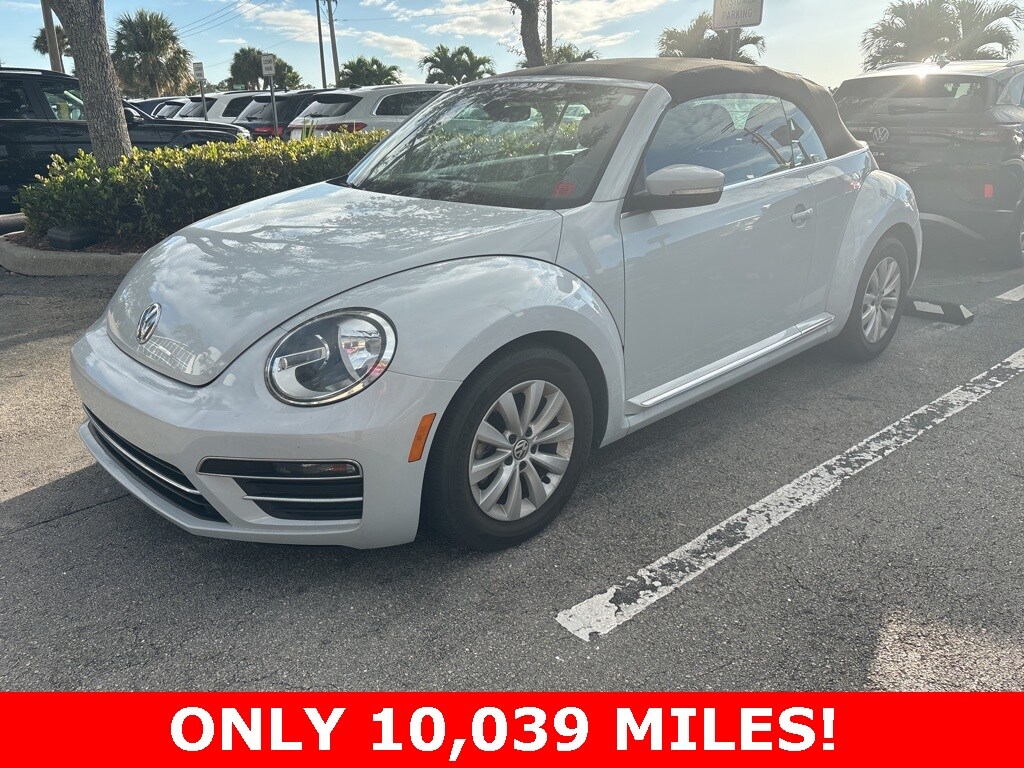 Used 2017 Volkswagen Beetle 1.8T Classic Convertible