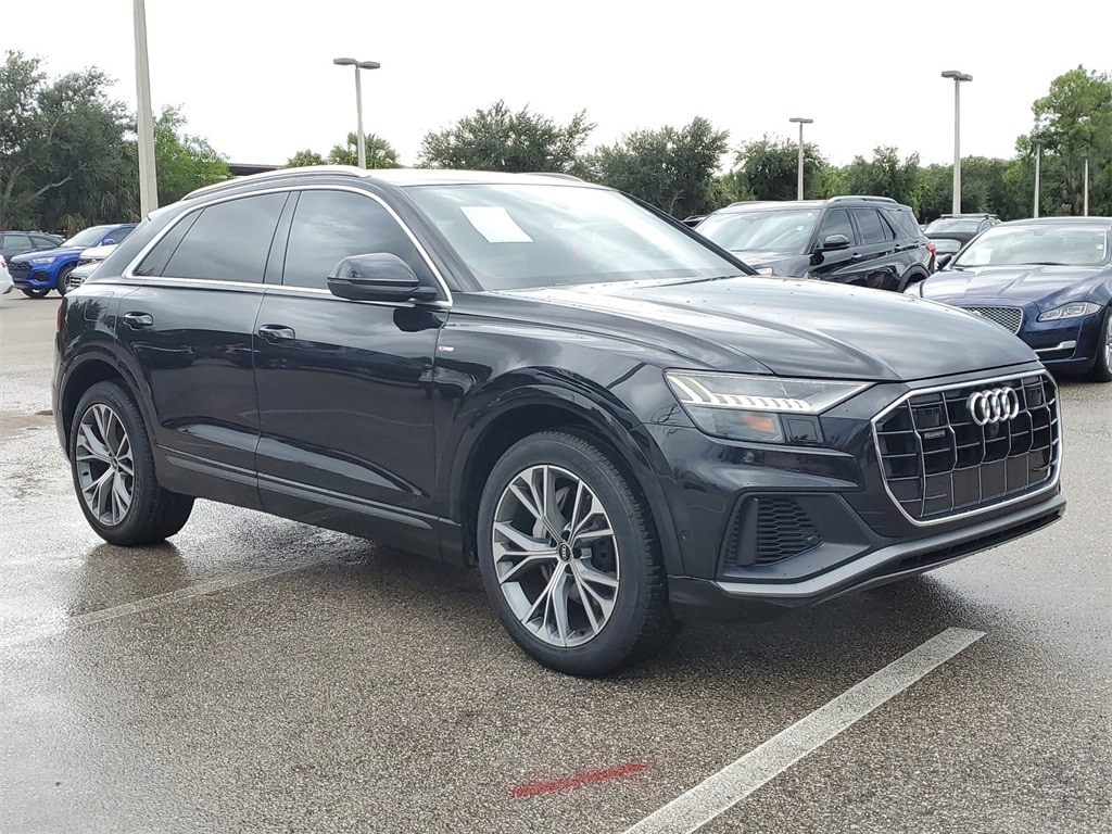 Used 2021 Audi Q8 Premium Plus with VIN WA1EVAF12MD038867 for sale in Naples, FL