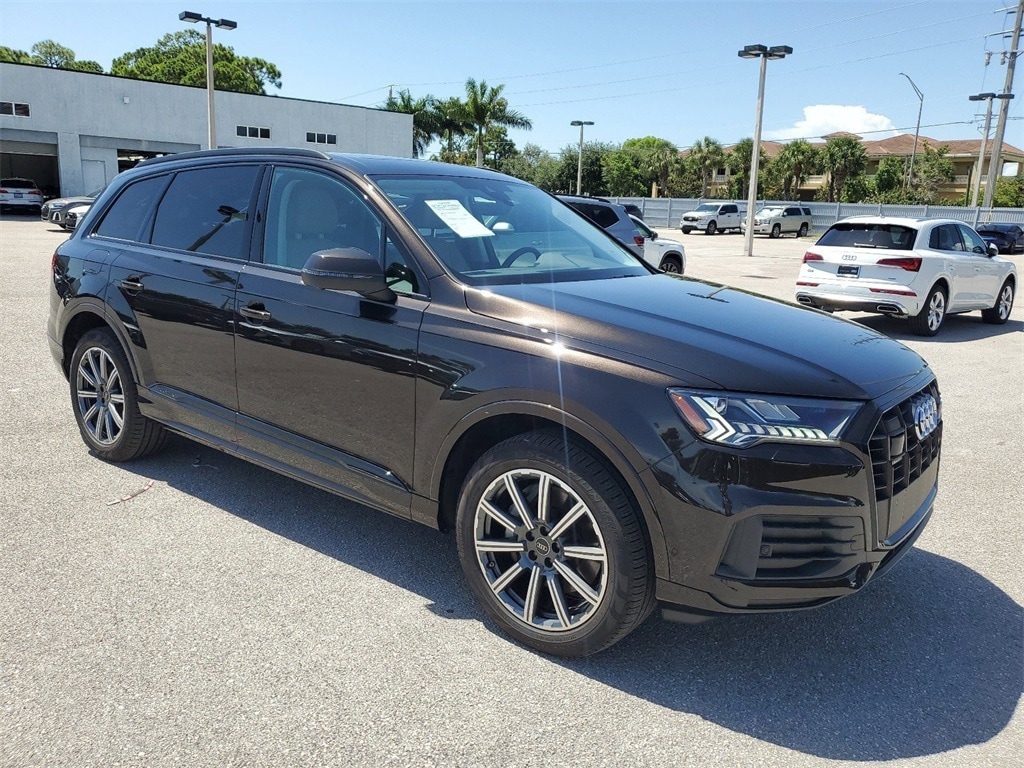 Certified 2024 Audi Q7 Premium Plus with VIN WA1LCBF70RD004540 for sale in Naples, FL