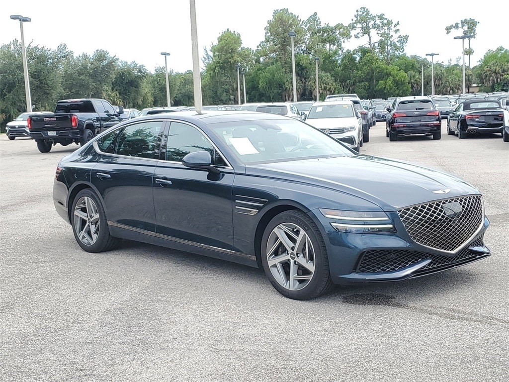 Used 2023 GENESIS G80 Base with VIN KMTGA4SC0PU151063 for sale in Naples, FL