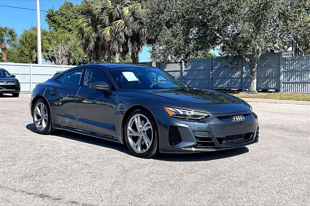 Certified 2023 Audi e-tron GT Premium Plus with VIN WAUFJBFW0P7003204 for sale in Naples, FL
