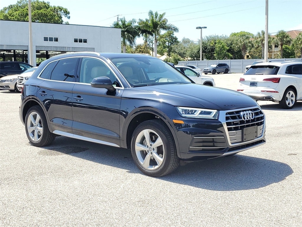 Certified 2020 Audi Q5 Premium Plus with VIN WA1BNAFY1L2055816 for sale in Naples, FL