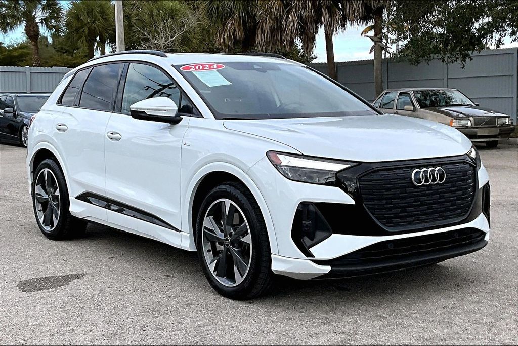 Certified 2024 Audi Q4 e-tron Premium with VIN WA1KUBFZ2RP068880 for sale in Naples, FL