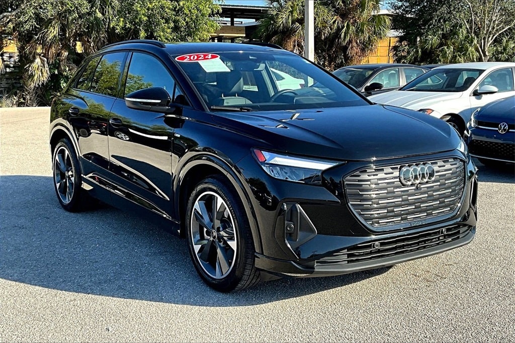 Certified 2024 Audi Q4 e-tron Premium with VIN WA1KUBFZ1RP062794 for sale in Naples, FL