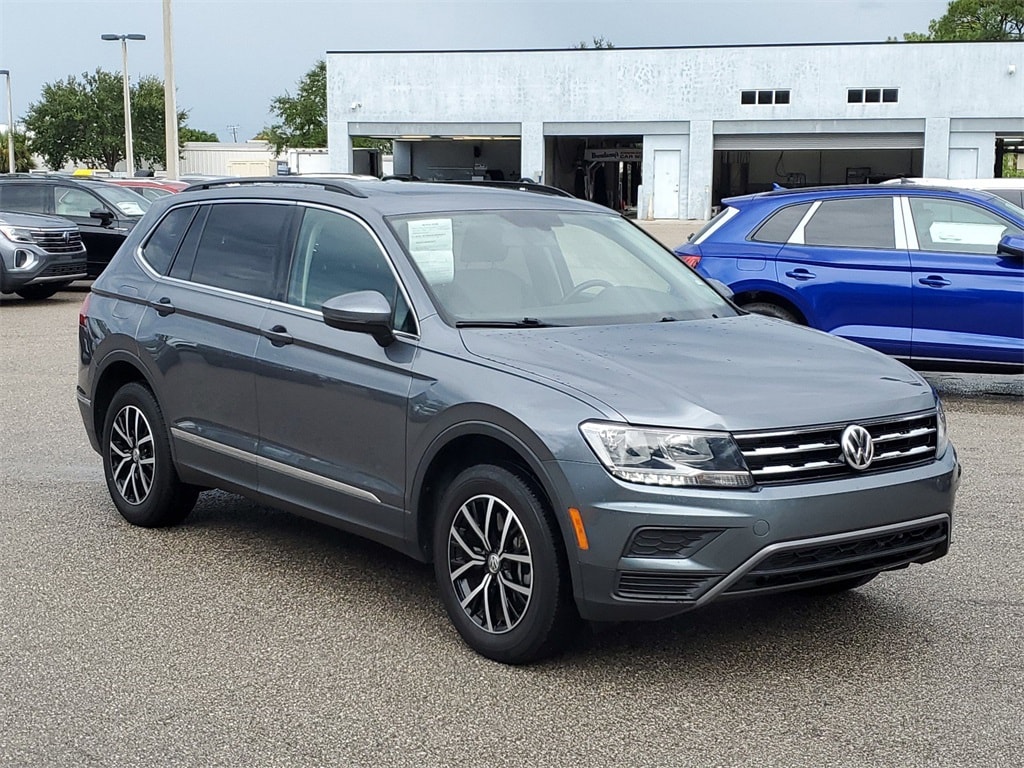 Used 2021 Volkswagen Tiguan SE with VIN 3VV3B7AX1MM116534 for sale in Naples, FL