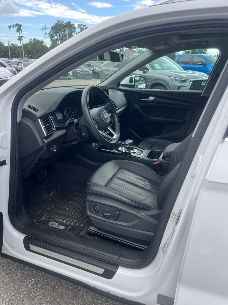 Certified 2021 Audi Q5 Premium with VIN WA1AAAFY1M2090509 for sale in Naples, FL