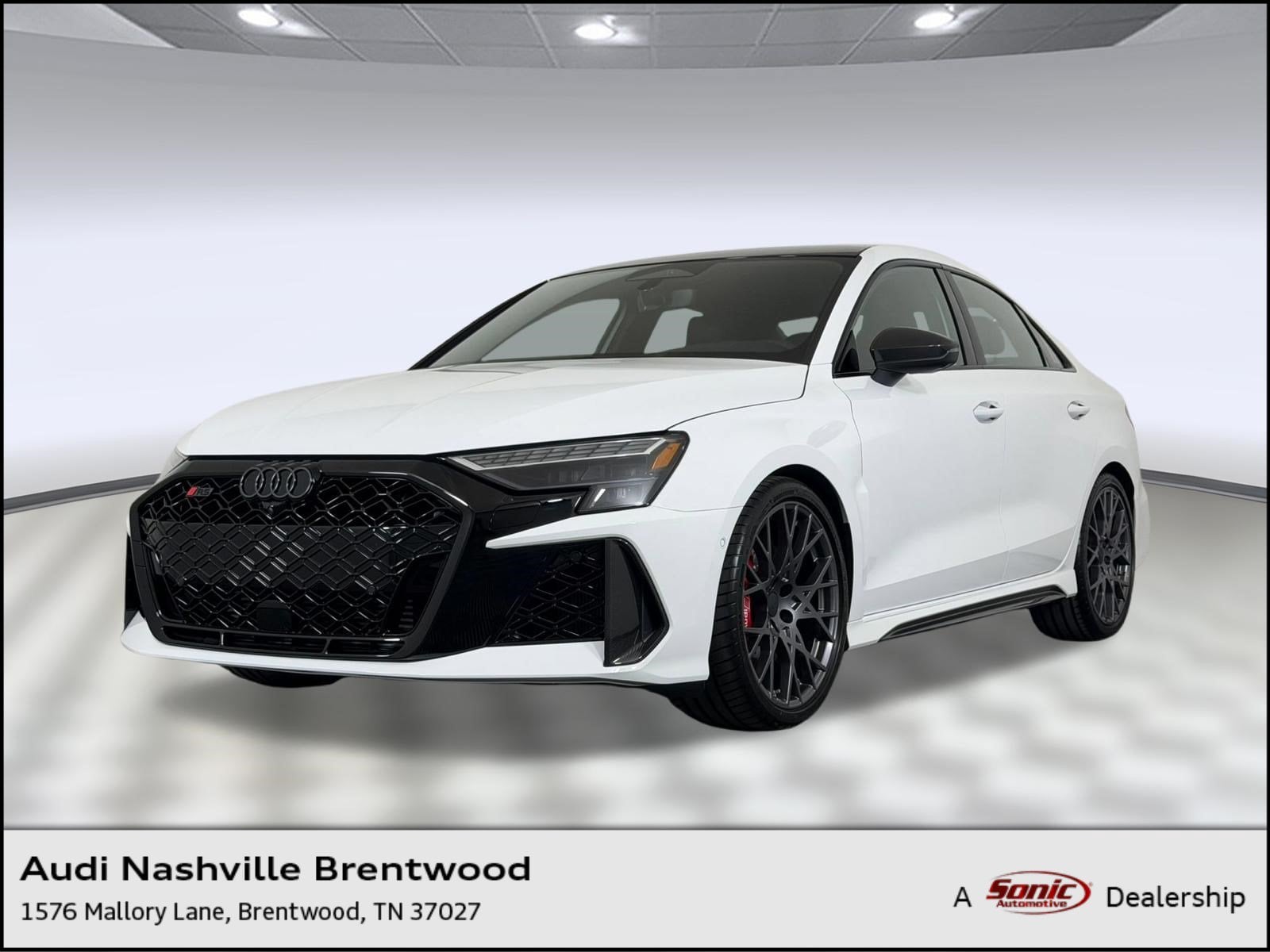 2026 Audi RS 3 RS 3 TFSI Quattro S Tronic (quattro *Ltd Avail*) Sedan