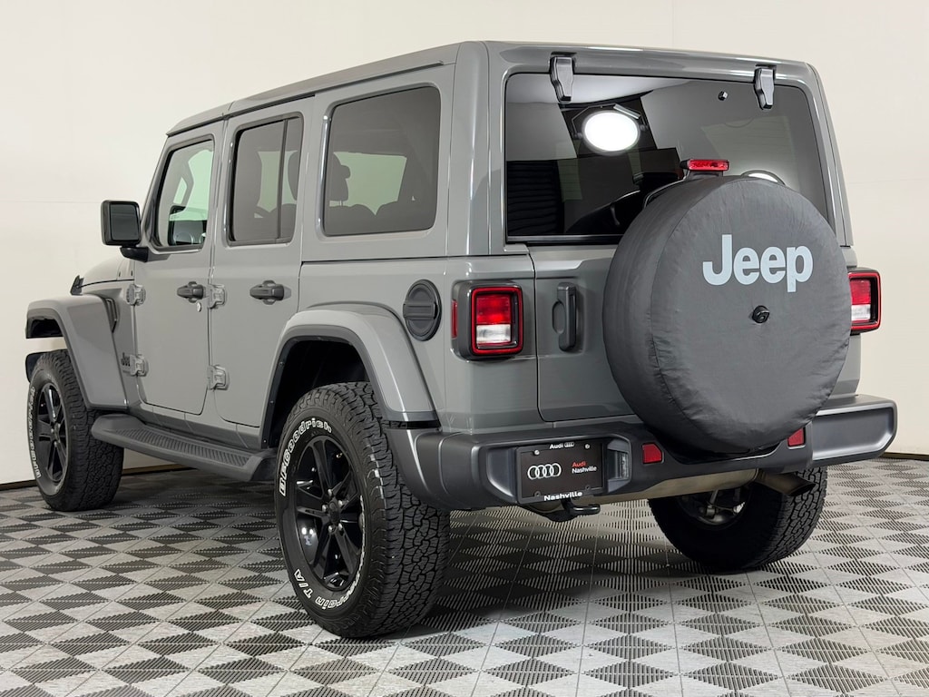 Used 2021 Jeep Wrangler Unlimited Sahara Altitude SUV