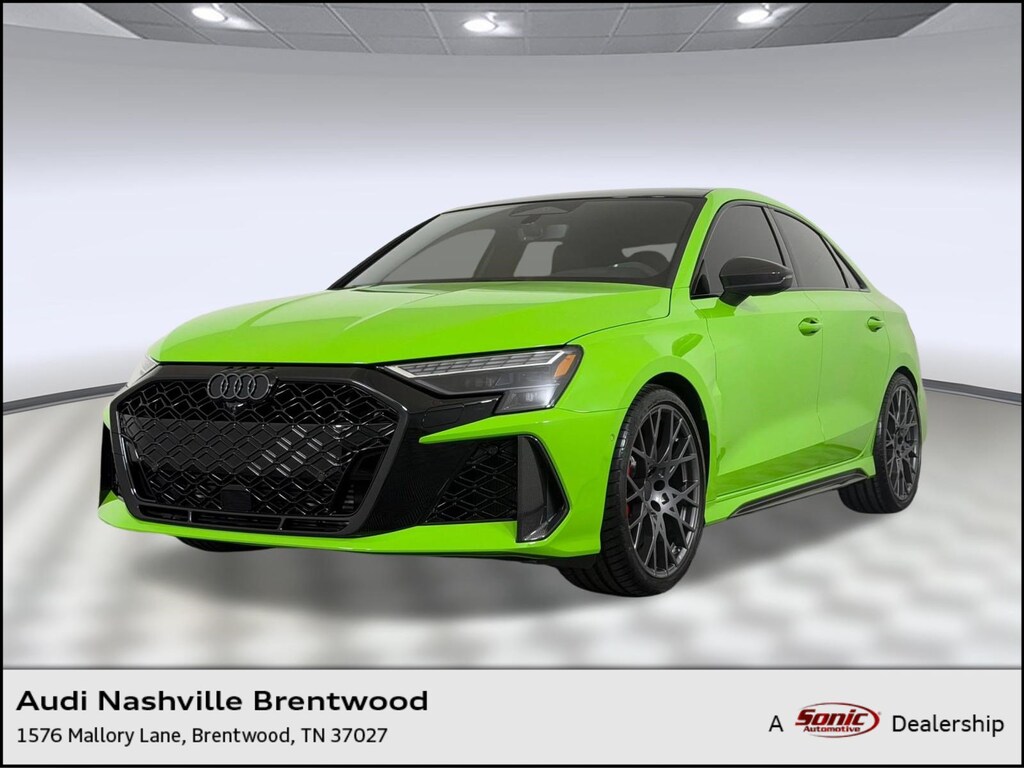 Certified 2026 Audi RS 3 RS 3 TFSI quattro S tronic (quattro *Ltd Avail*) Sedan