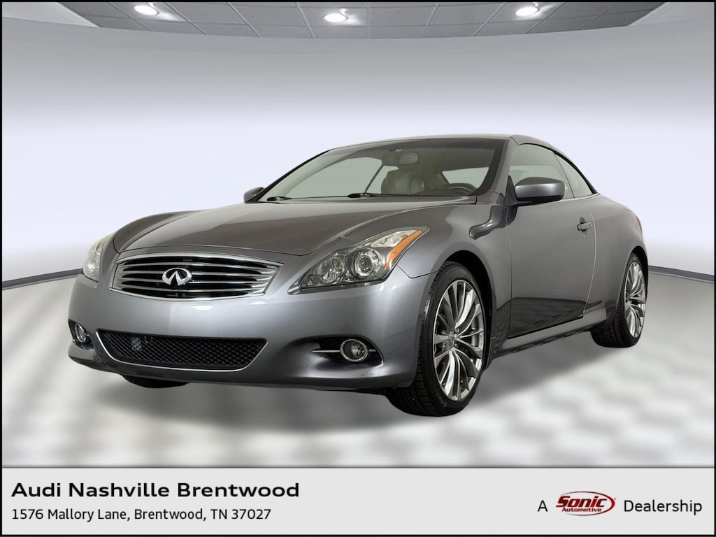 Used 2012 INFINITI G37 Convertible Convertible