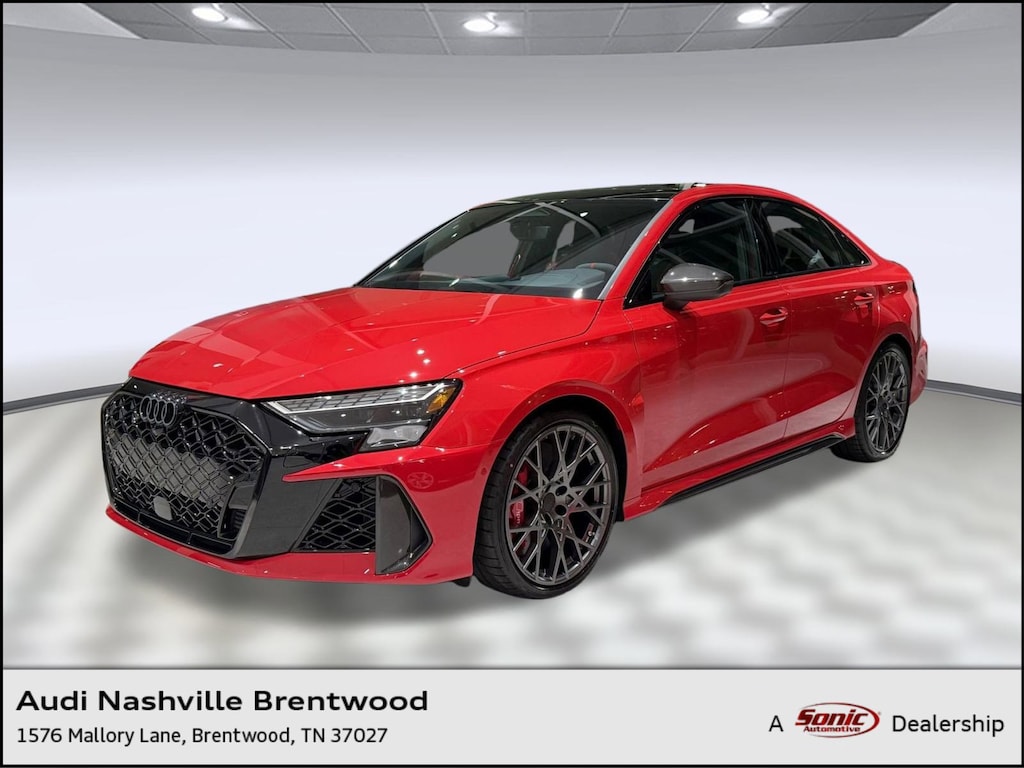 New 2026 Audi RS 3 2.5T Sedan