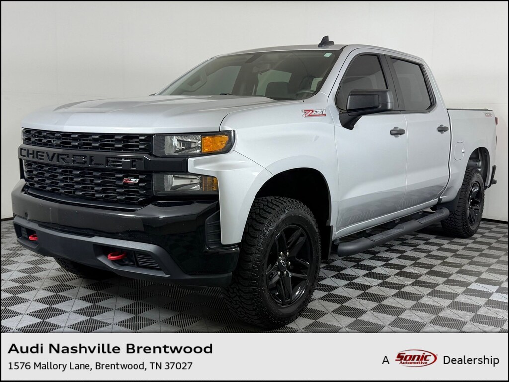 Used 2020 Chevrolet Silverado 1500 Custom Trail Boss Truck Crew Cab