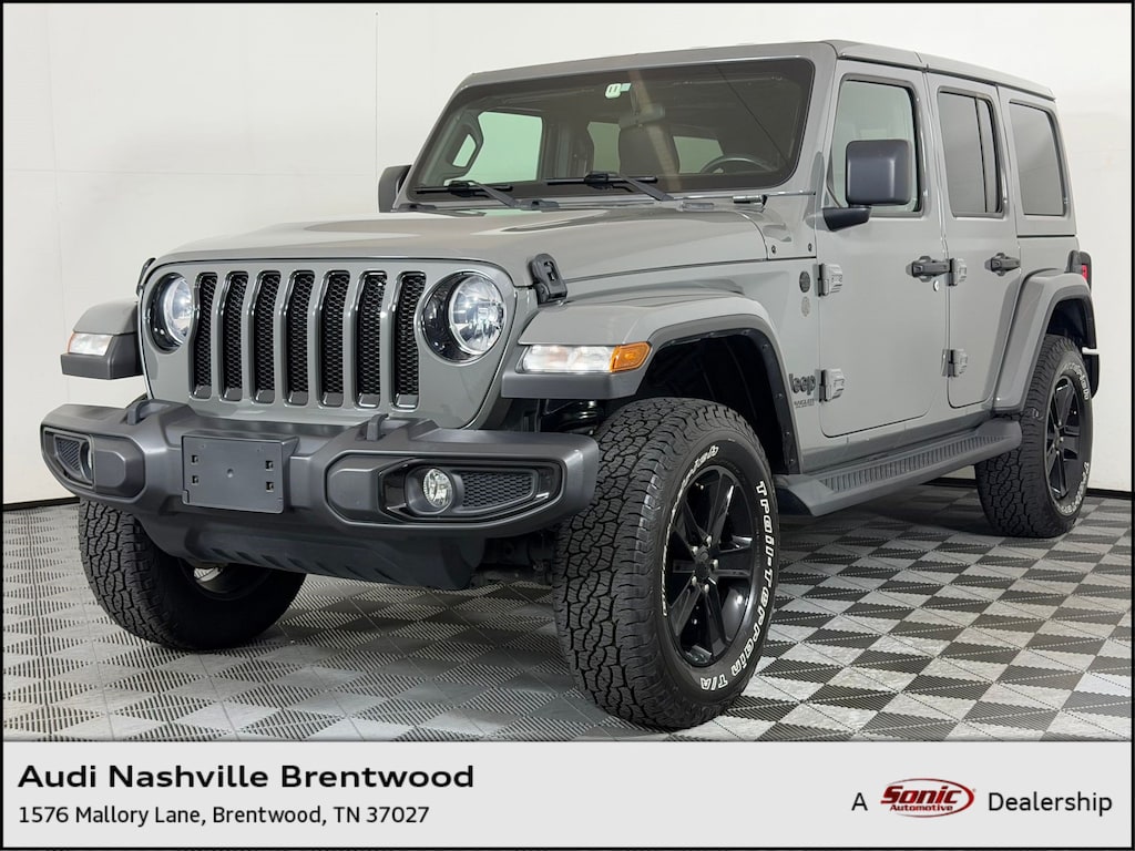 Used 2021 Jeep Wrangler Unlimited Sahara Altitude SUV