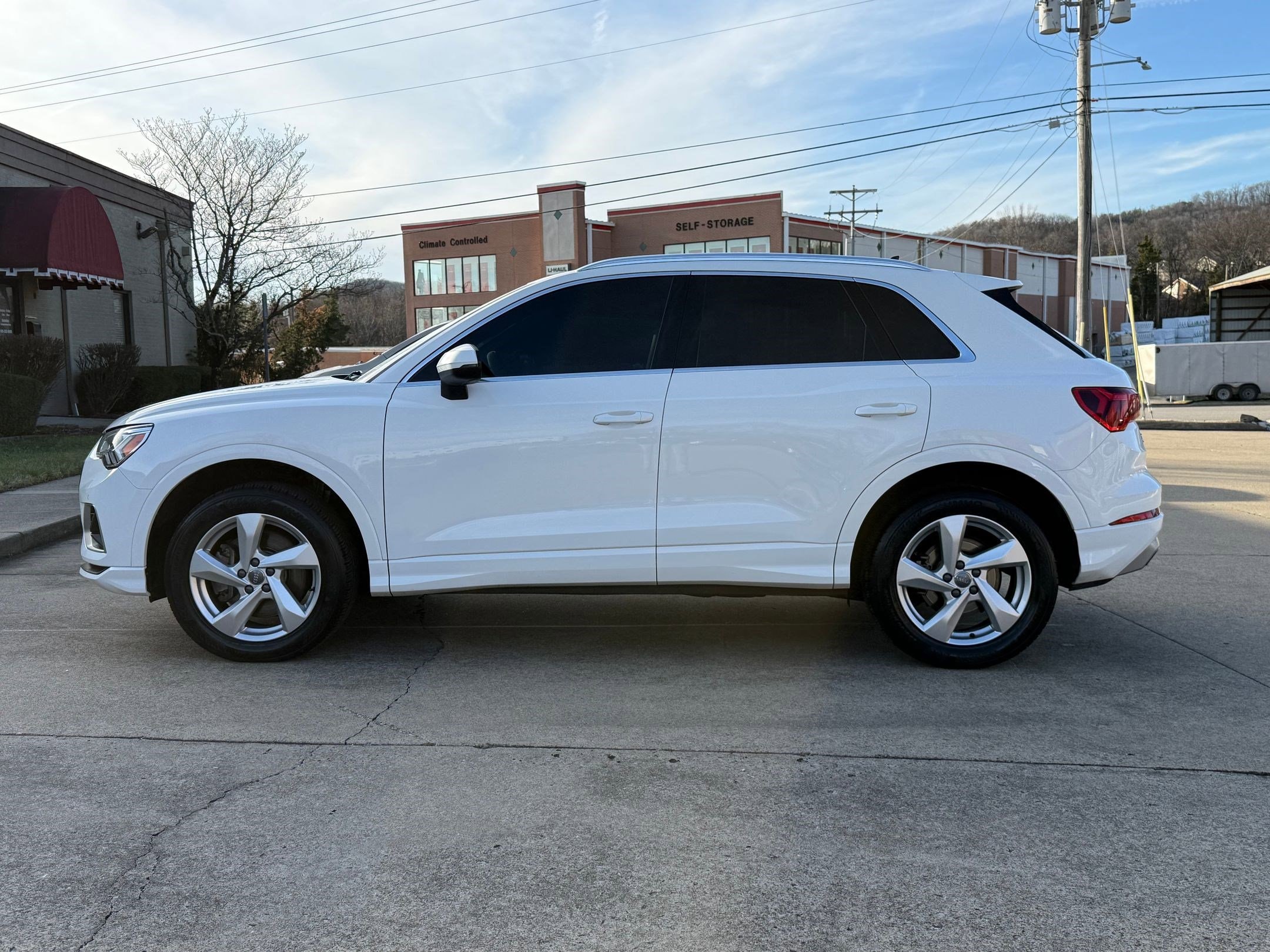 Used 2020 Audi Q3 Premium Plus with VIN WA1BECF31L1041792 for sale in Brentwood, TN
