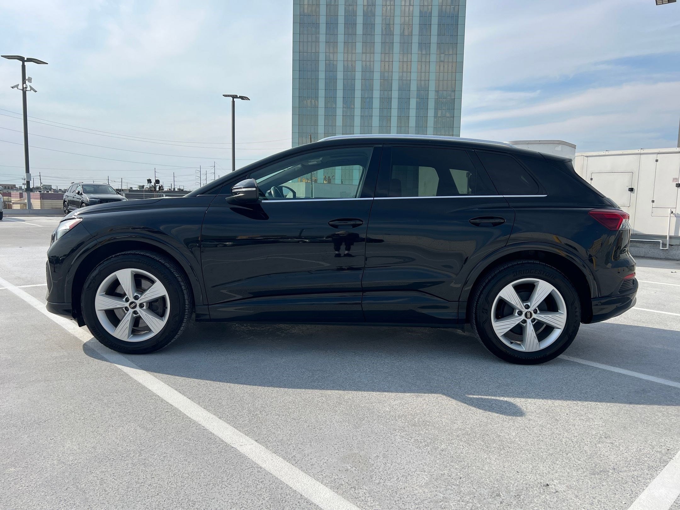 Used 2022 Audi Q4 e-tron Premium Plus with VIN WA1H2BFZ6NP053051 for sale in Metairie, LA