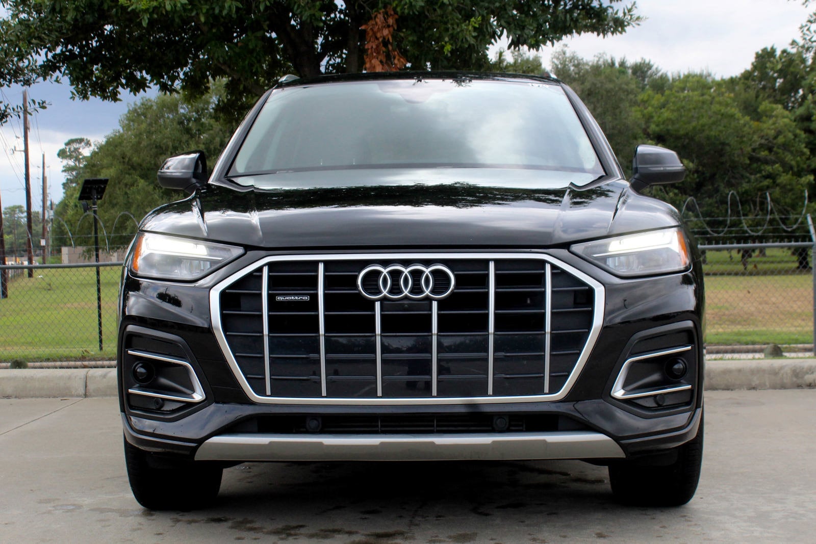 Used 2023 Audi Q5 Premium Plus with VIN WA1BBAFY9P2162790 for sale in Houston, TX