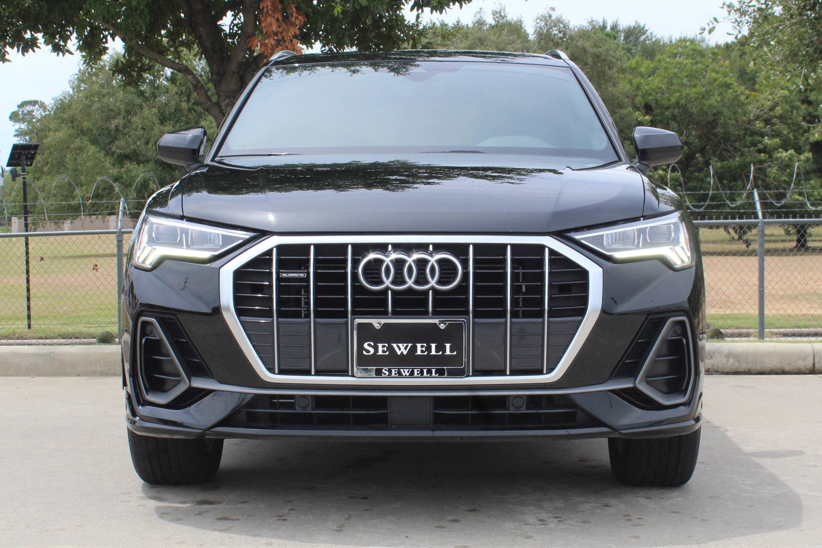 Used 2021 Audi Q3 S Line Premium Plus with VIN WA1EECF30M1077021 for sale in Houston, TX