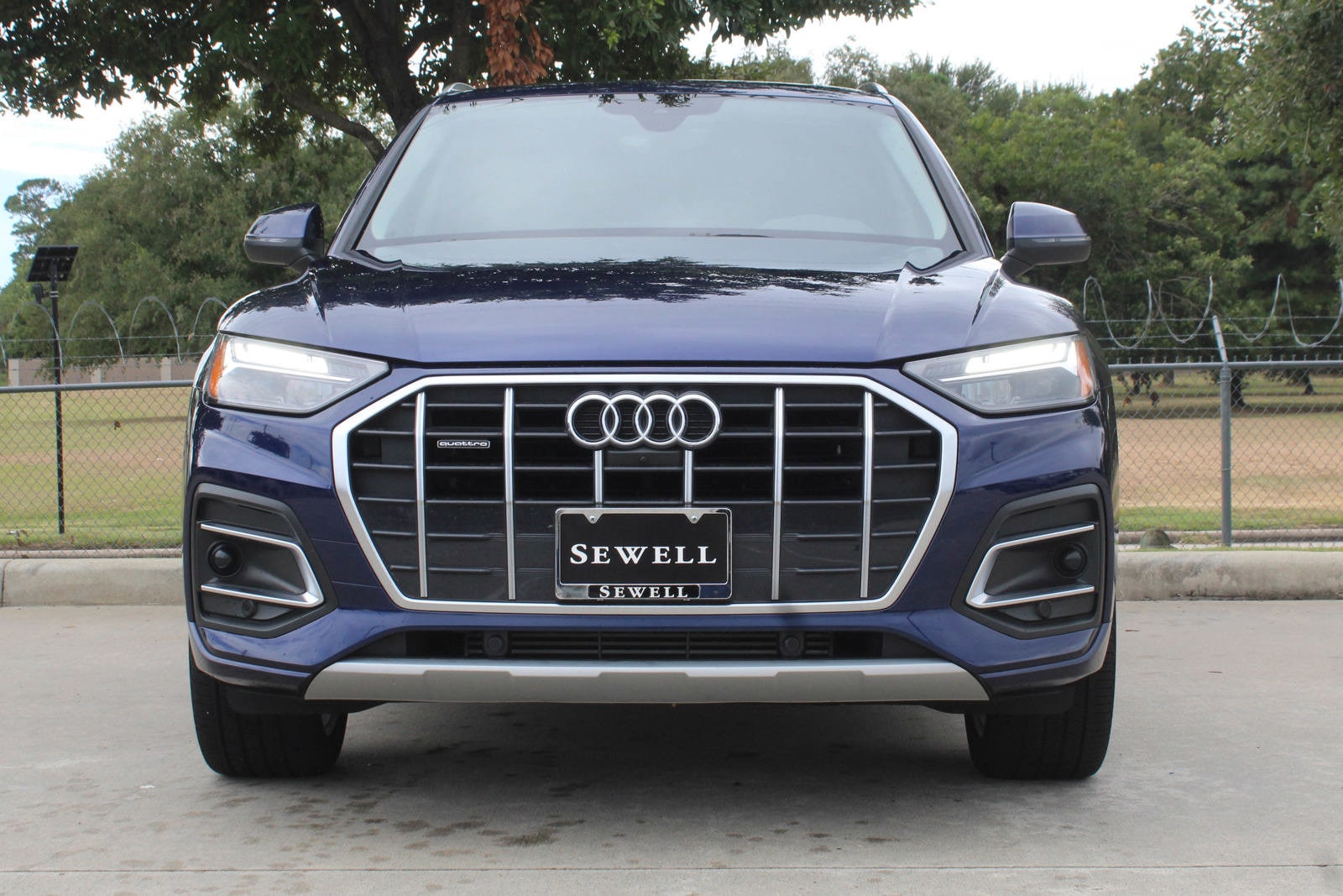 Used 2021 Audi Q5 Premium Plus with VIN WA1BAAFY5M2057078 for sale in Houston, TX