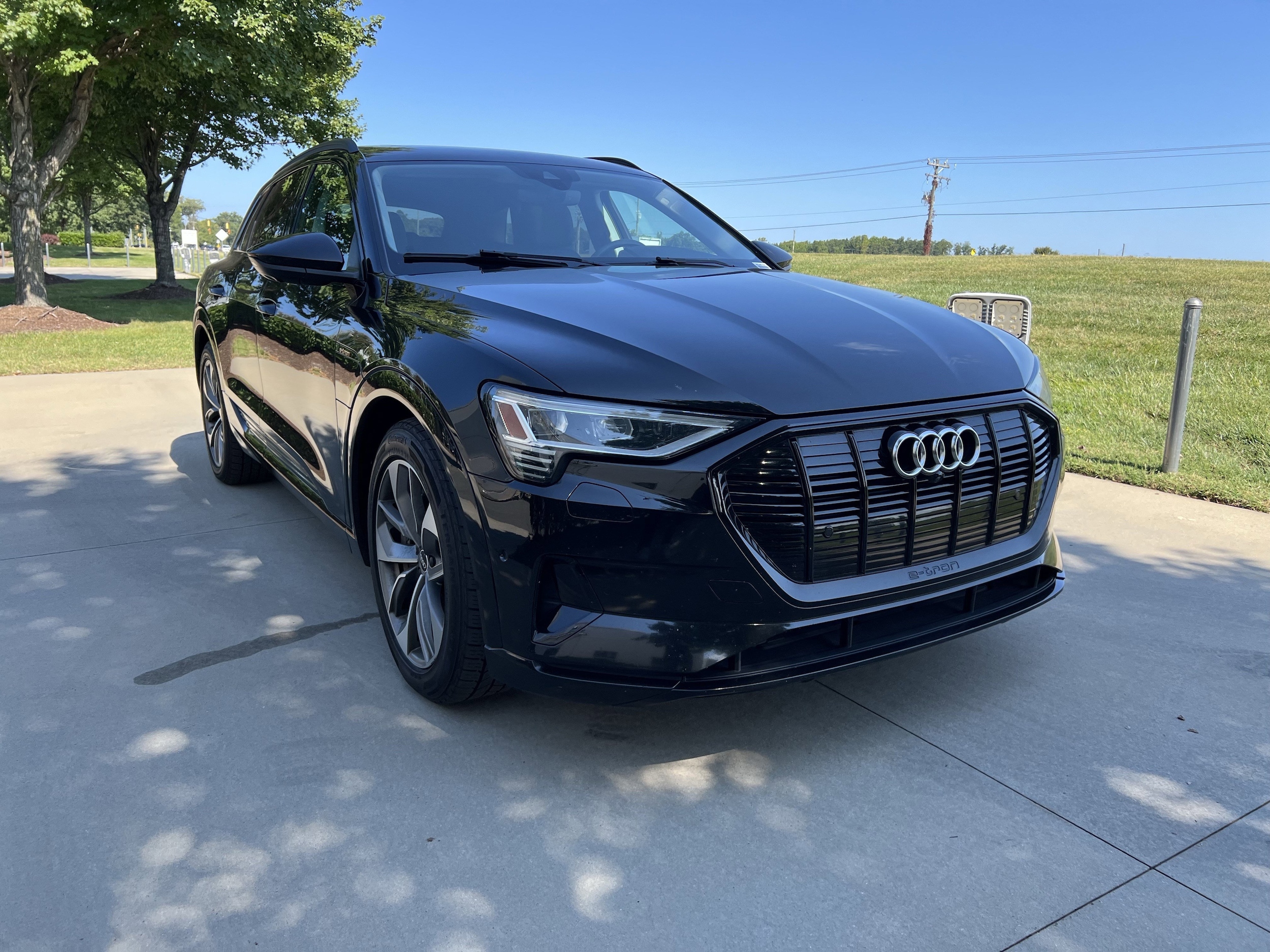 Used 2021 Audi e-tron Premium Plus with VIN WA1LAAGE3MB012973 for sale in Charlotte, NC