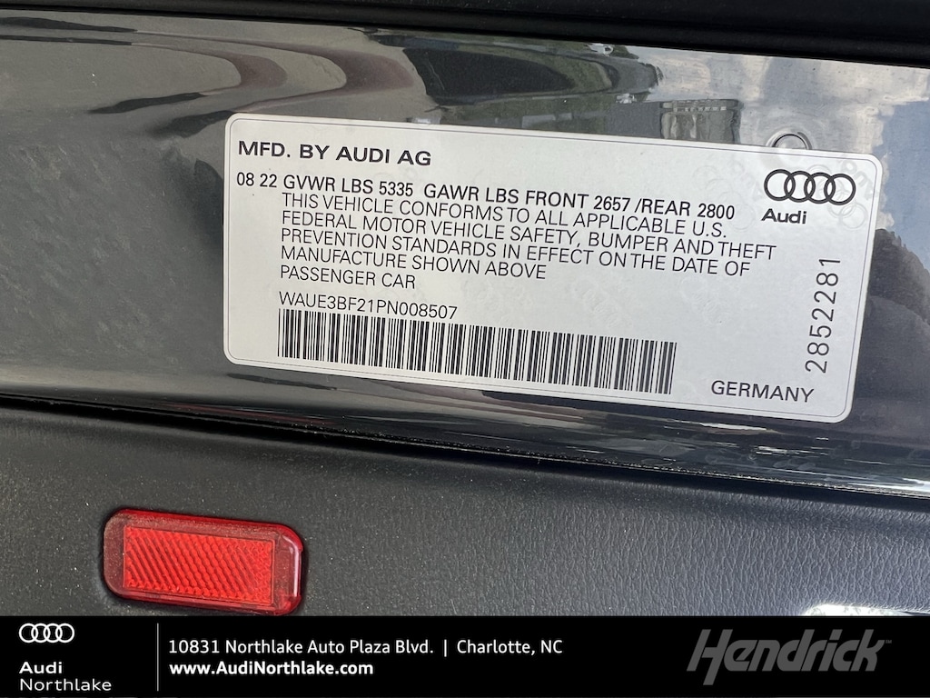 Certified 2023 Audi A6 Sedan Premium Plus Sedan