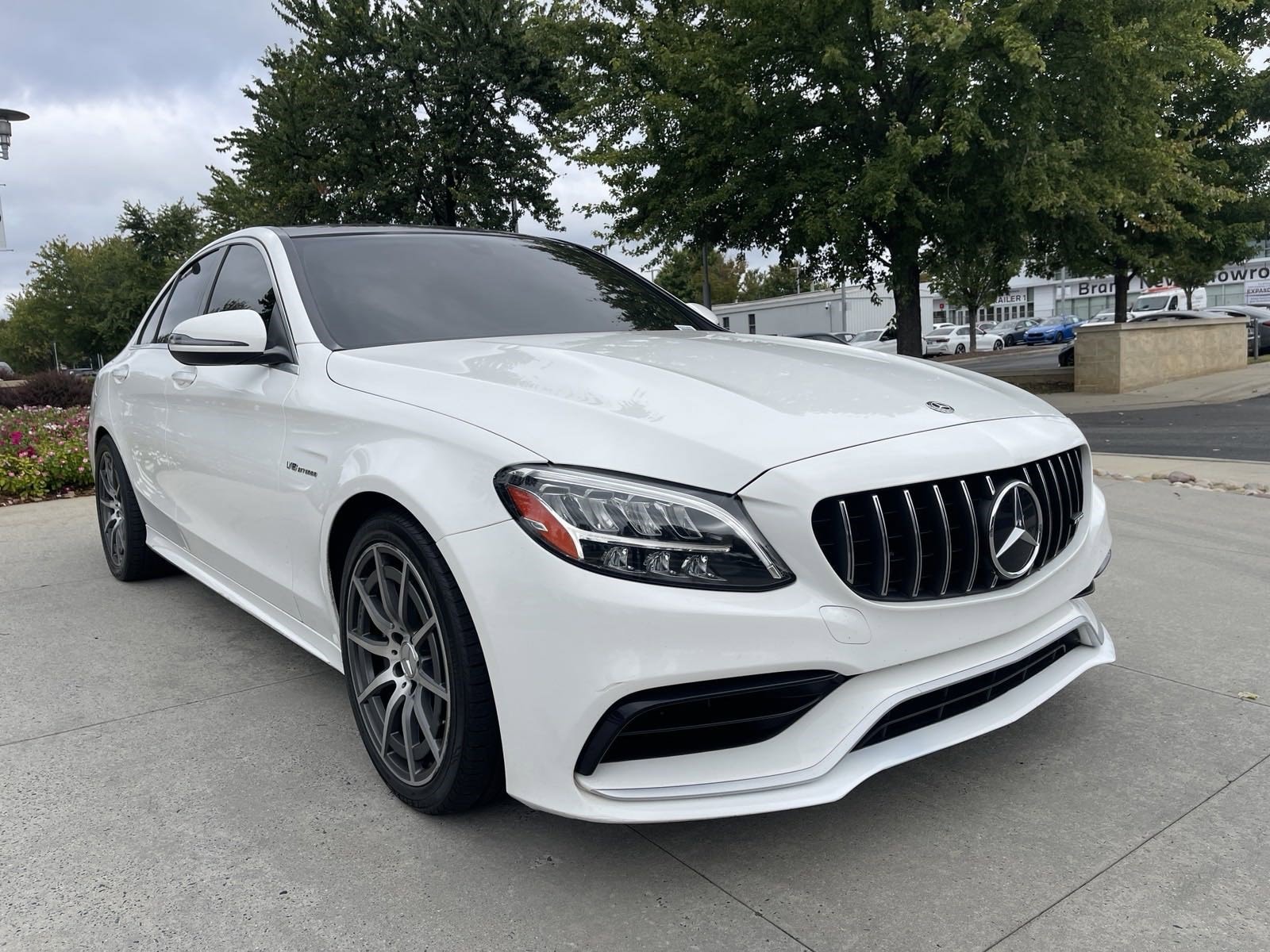 Used 2020 Mercedes-Benz C-Class Sedan AMG C63 with VIN 55SWF8GB9LU332120 for sale in Charlotte, NC