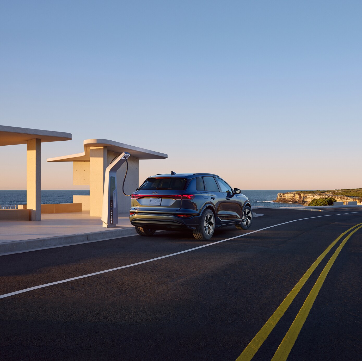 2025 Audi Q6 e-tron rear