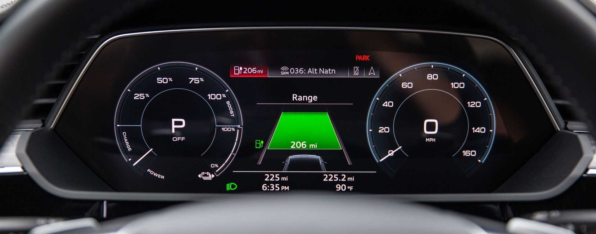 Audi Sport Model Dashboard