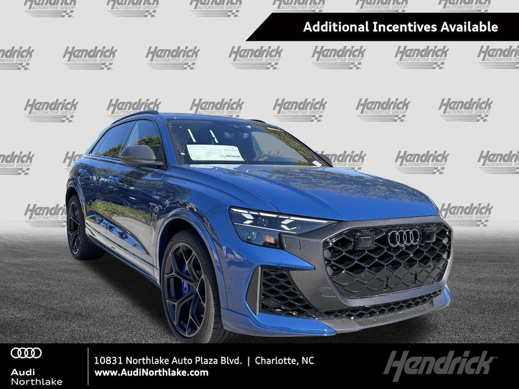 New 2026 Audi RS Q8 4.0T performance SUV