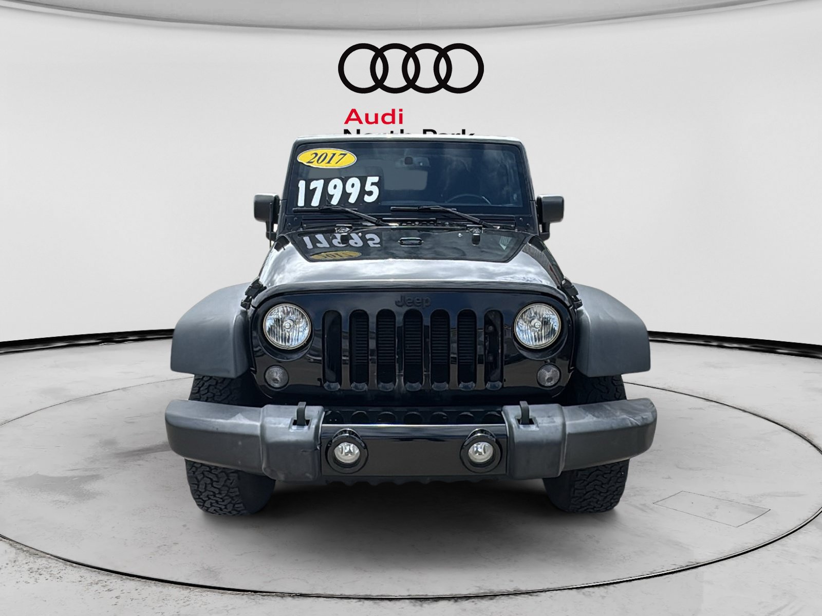 Used 2017 Jeep Wrangler Willys Wheeler with VIN 1C4AJWAG7HL708353 for sale in Selma, TX