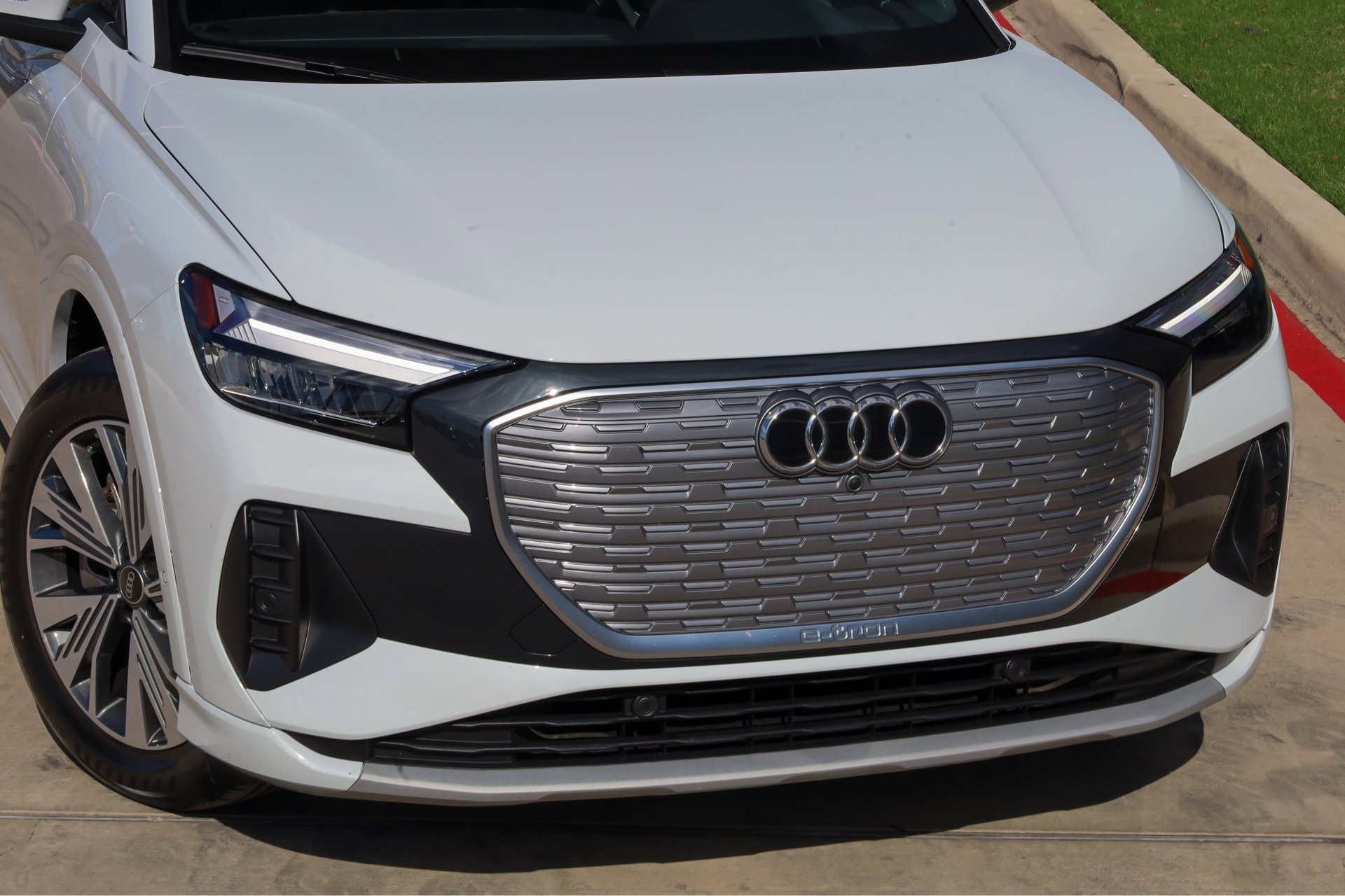 Used 2023 Audi Q4 e-tron Premium Plus with VIN WA1BCBFZ8PP017058 for sale in Selma, TX