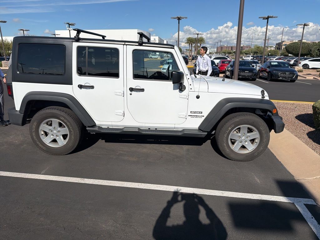 Used 2015 Jeep Wrangler Unlimited Sport 4x4 SUV
