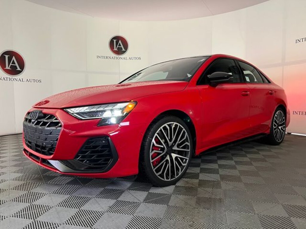 New 2026 Audi S3 Sedan
