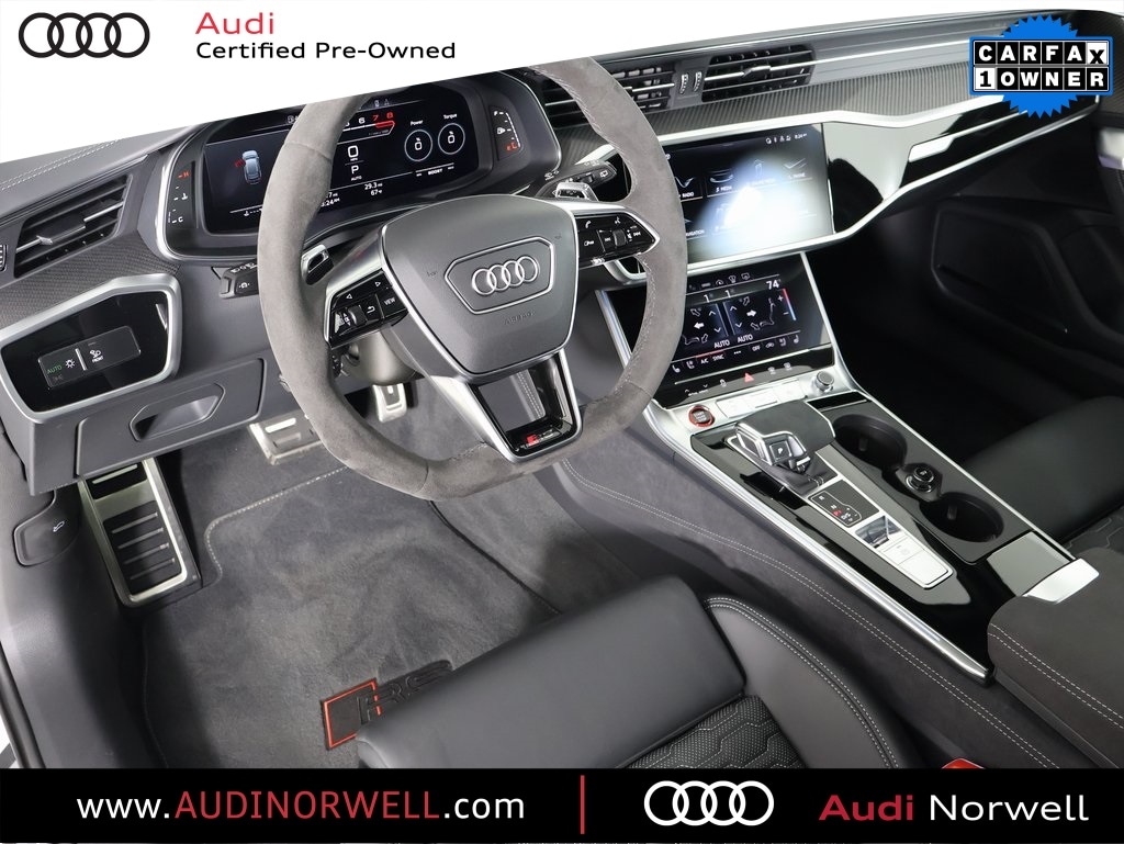 Certified 2024 Audi RS 6 Avant Base with VIN WUA1DBF28RN901777 for sale in Norwell, MA