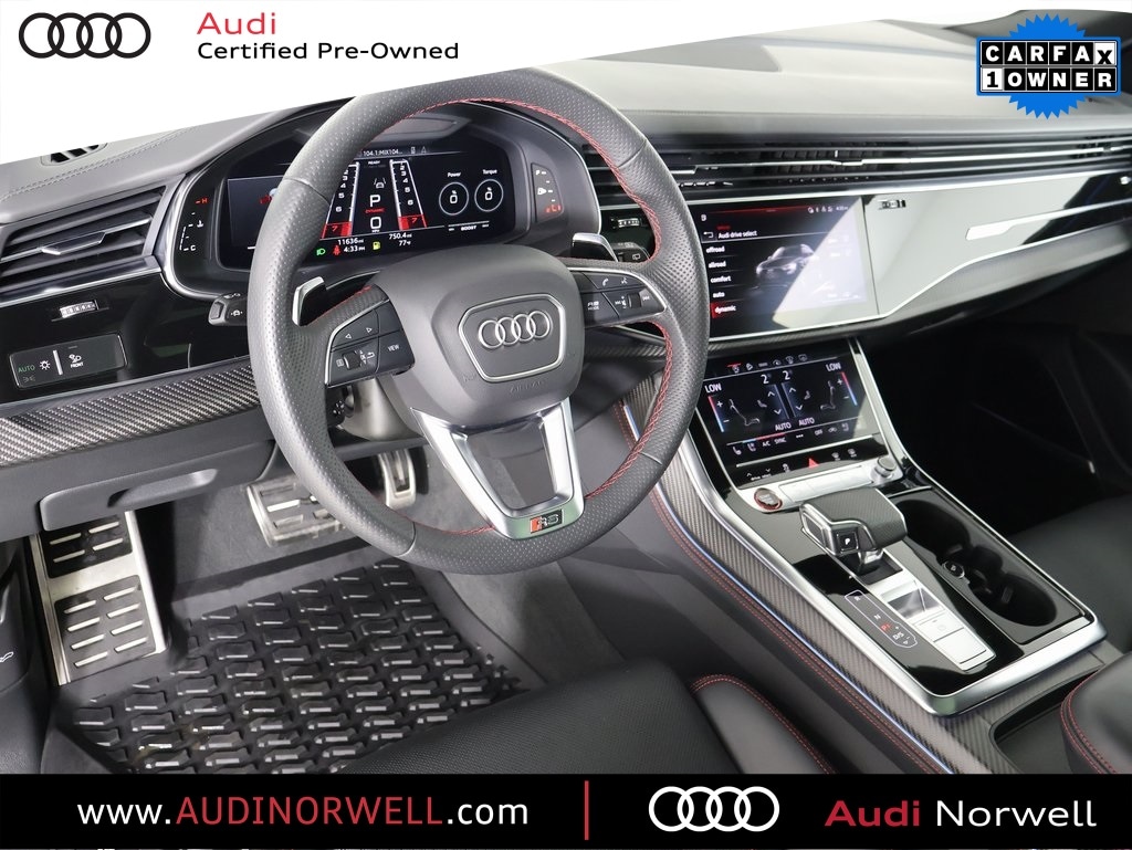 Certified 2021 Audi RS Q8 Base with VIN WU1ARBF18MD032363 for sale in Norwell, MA