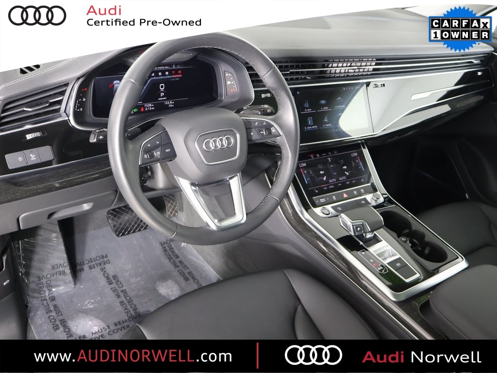 Certified 2023 Audi Q7 Premium Plus with VIN WA1LCBF70PD020637 for sale in Norwell, MA