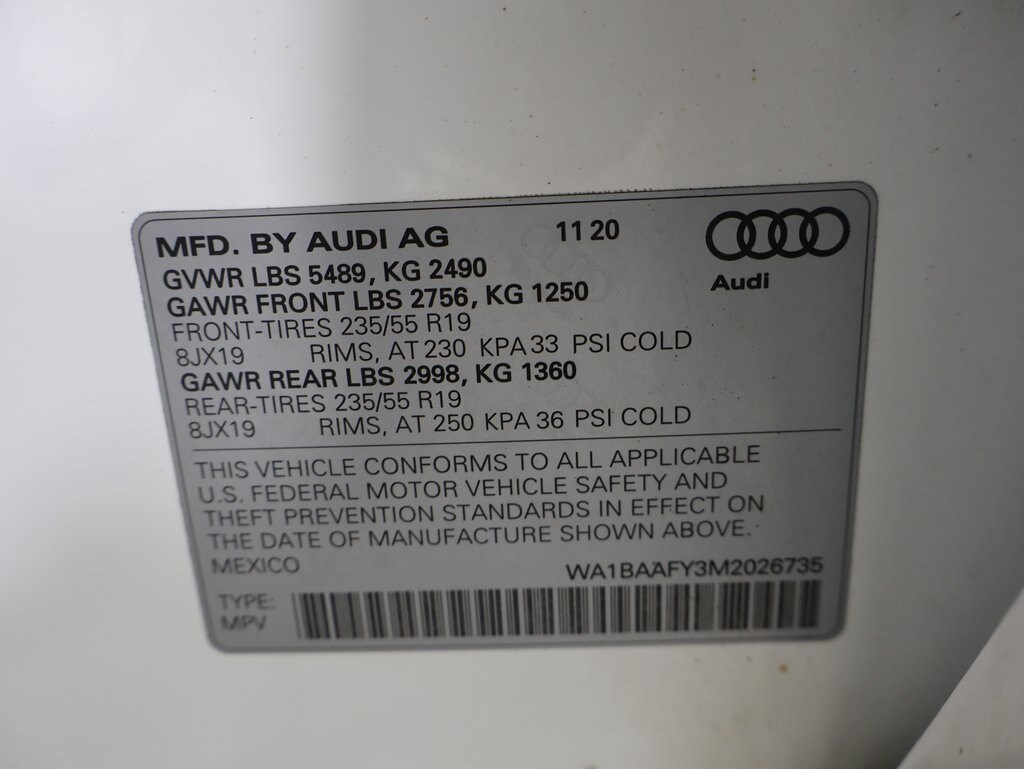 2021 Audi Q5 45 Premium Plus photo 3