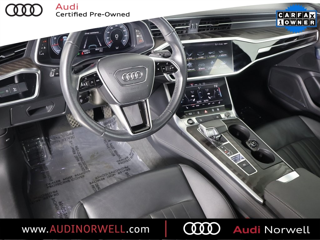 Certified 2021 Audi A6 Premium Plus with VIN WAUE8AF23MN040723 for sale in Norwell, MA