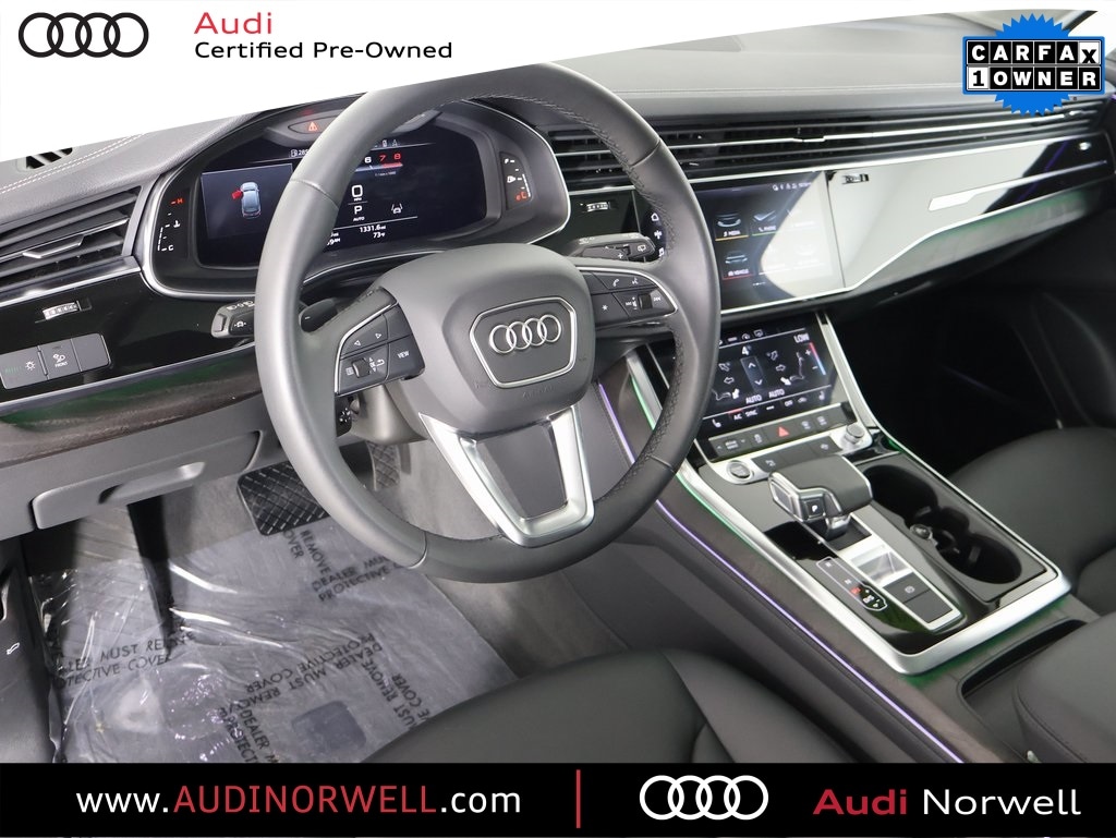 Certified 2024 Audi Q7 Premium Plus with VIN WA1LCBF79RD002740 for sale in Norwell, MA