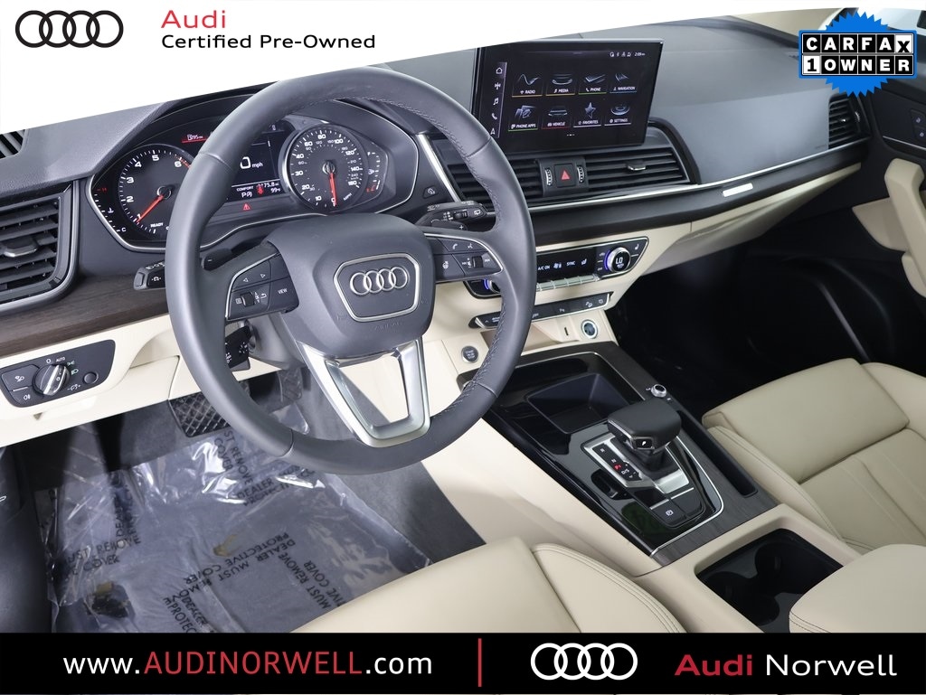 Used 2024 Audi Q5 Premium with VIN WA1GAAFY1R2004116 for sale in Norwell, MA