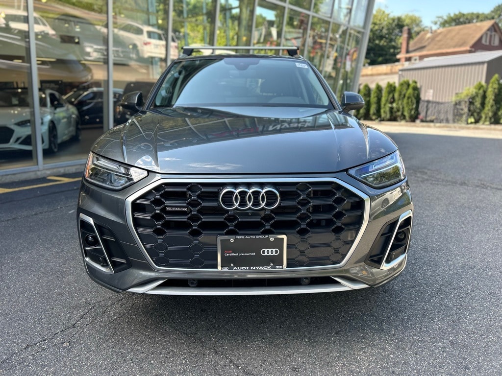 Used 2021 Audi Q5 Premium Plus with VIN WA1E2AFY7M2092246 for sale in Nyack, NY